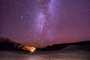 Via Láctea e céu noturno no deserto do Atacama - San Pedro de Atacama, Chile