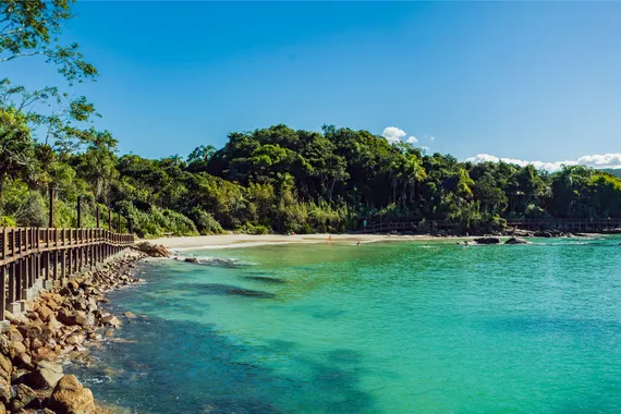 Caminho da praia de Ribeiros