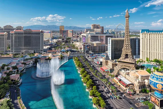 Las Vegas, vista aérea