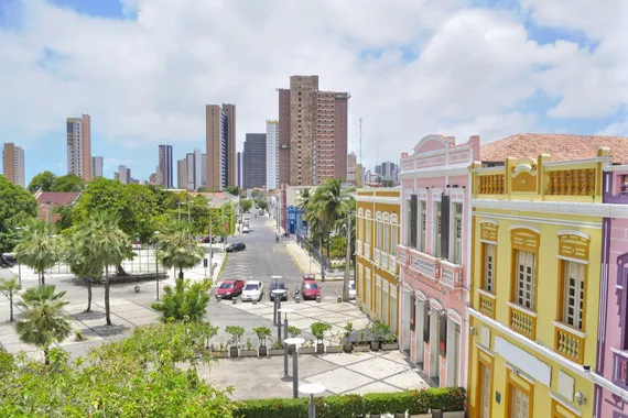 Fortaleza visão panorâmica