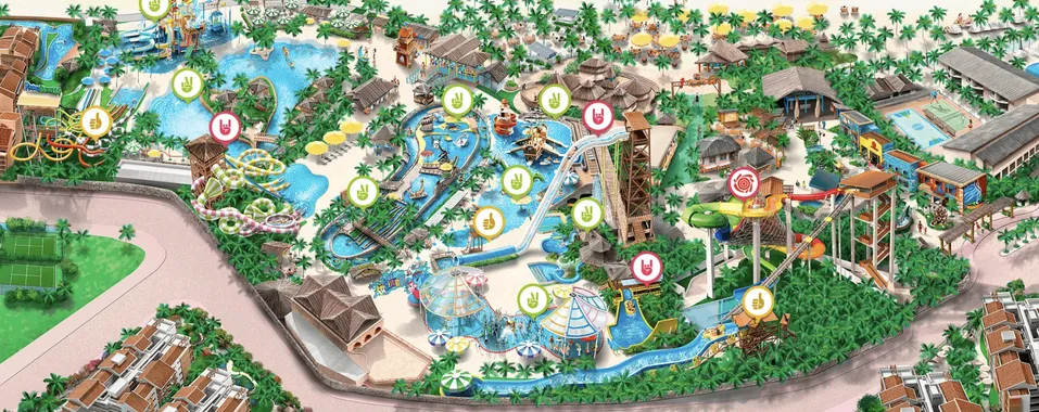 Mapa Beach Park